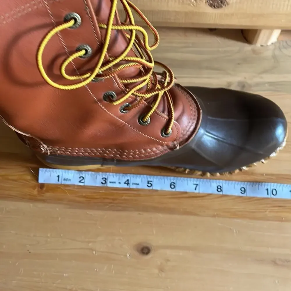 Cabela’s steel shank tall waterproof duck boot men’s 8